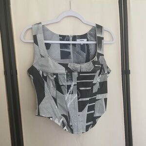 Miaou Campbell Corset Top